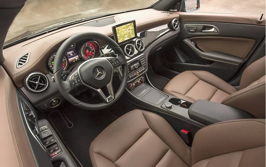 مواصفات مرسيدس CLA 250 واسعارها في المانيا 3 التصميم الداخلي في مرسيدس CLA 250 1