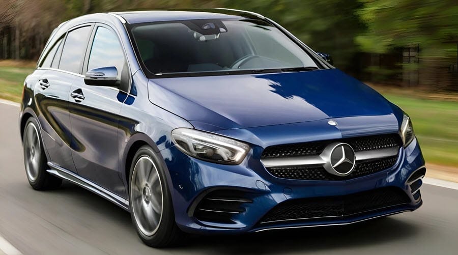 تصميم مرسيدس B200 الخارجي