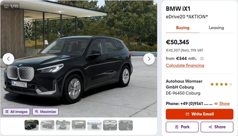 كيفية شراء وبيع سيارة عبر موقع Mobile.de في ألمانيا 6 تحليل صفحة عرض السيارة خطوة بخطوة
