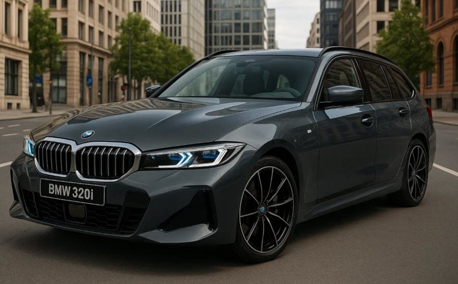 تصميم بي ام دبليو 320i الخارجي